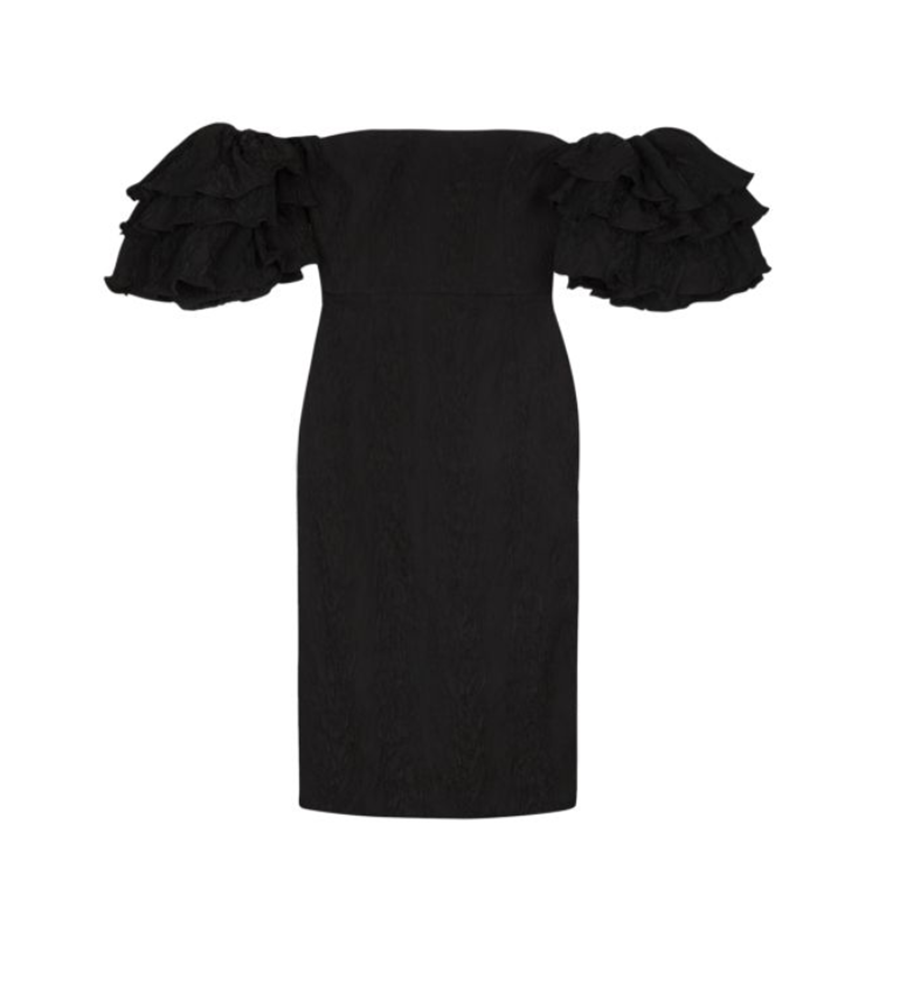 Clothing, Black, Shoulder, Sleeve, Dress, Product, Little black dress, Joint, Cocktail dress, Day dress, 