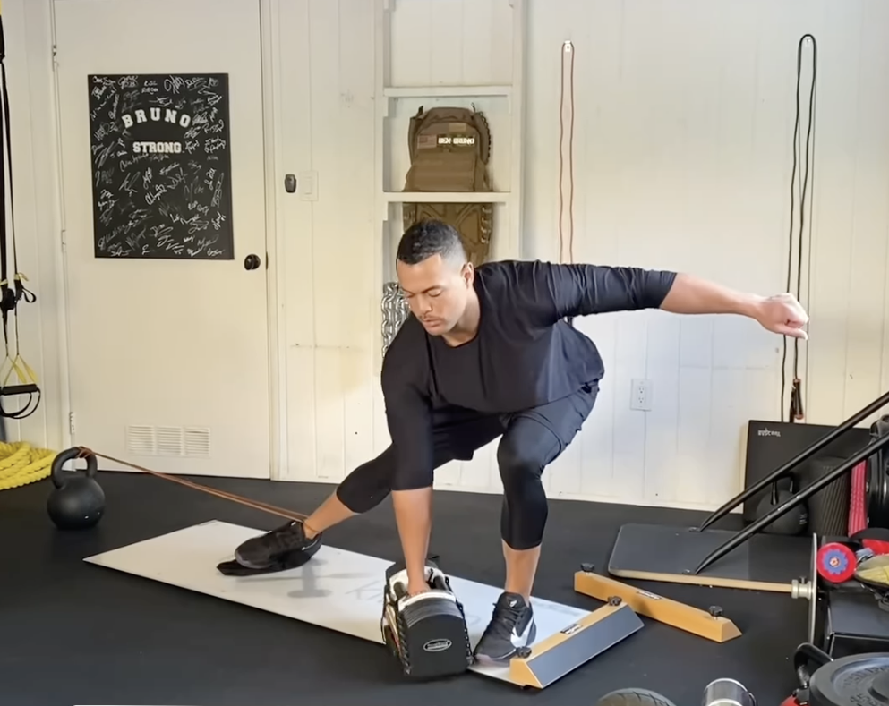 Yankee Giancarlo Stanton Showed Off a Challenging Lunge Variation