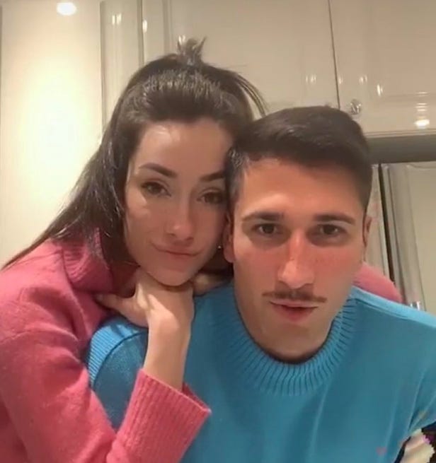 Gianmarco y Adara pasan el aislamiento juntos