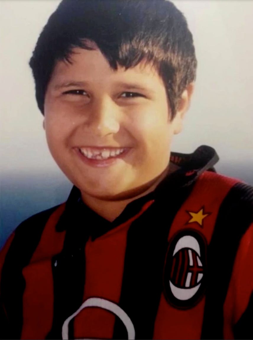 gianmarco pequeño futbol