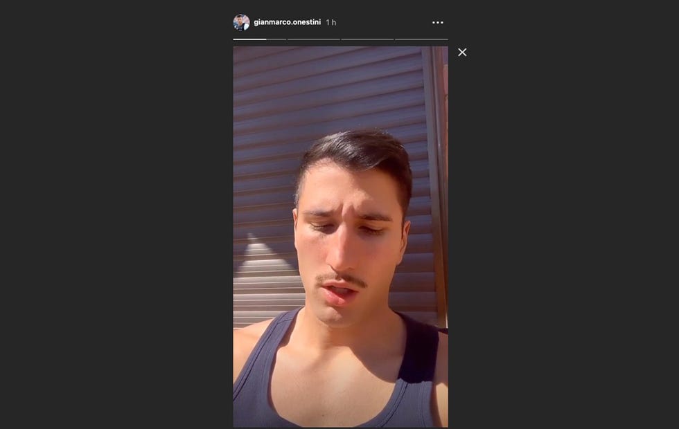 Gianmarco Onestini anuncia en Instagram que rompe con Adara