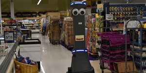 marty giant supermarket robot