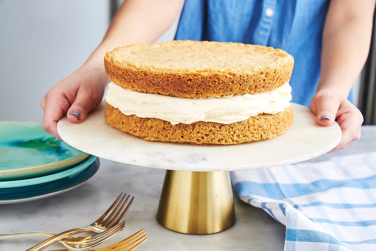 preview for Giant Oatmeal Cream Pie Is The Bigger, Better Version Of Your Favorite Childhood Cookie!
