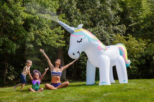 giant unicorn sprinkler