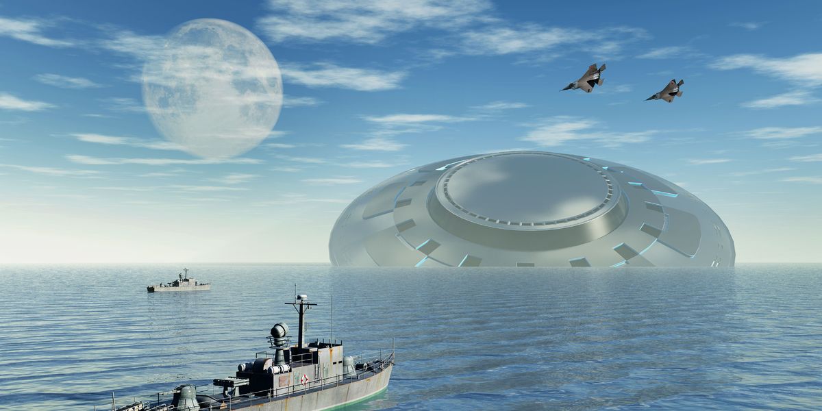 Are UFOs Hiding Underwater? Yes, Says a Retired U.S. Navy Admiral