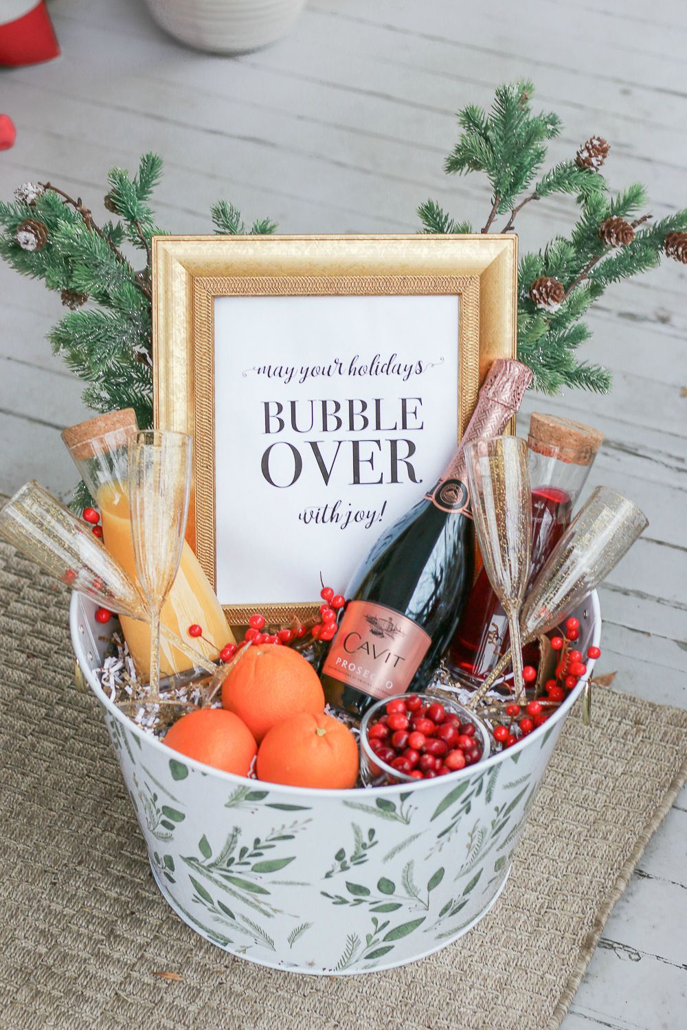 Happy Holiday Gift Basket Example - Duluth Kitchen Co
