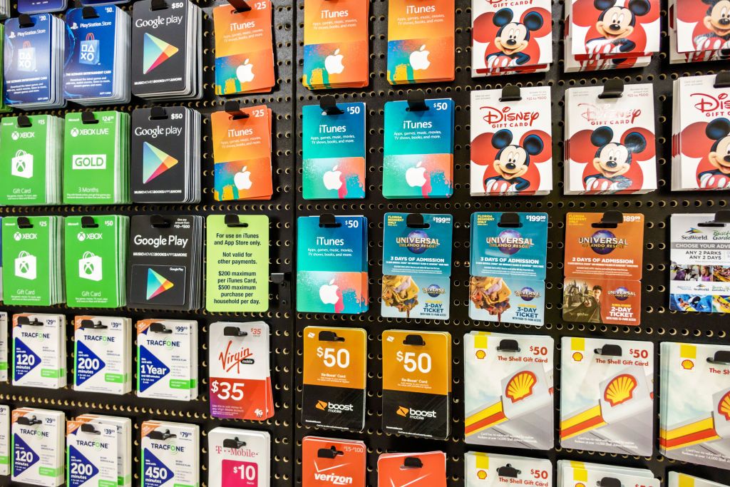 Why you should never buy a gift card from a display rack