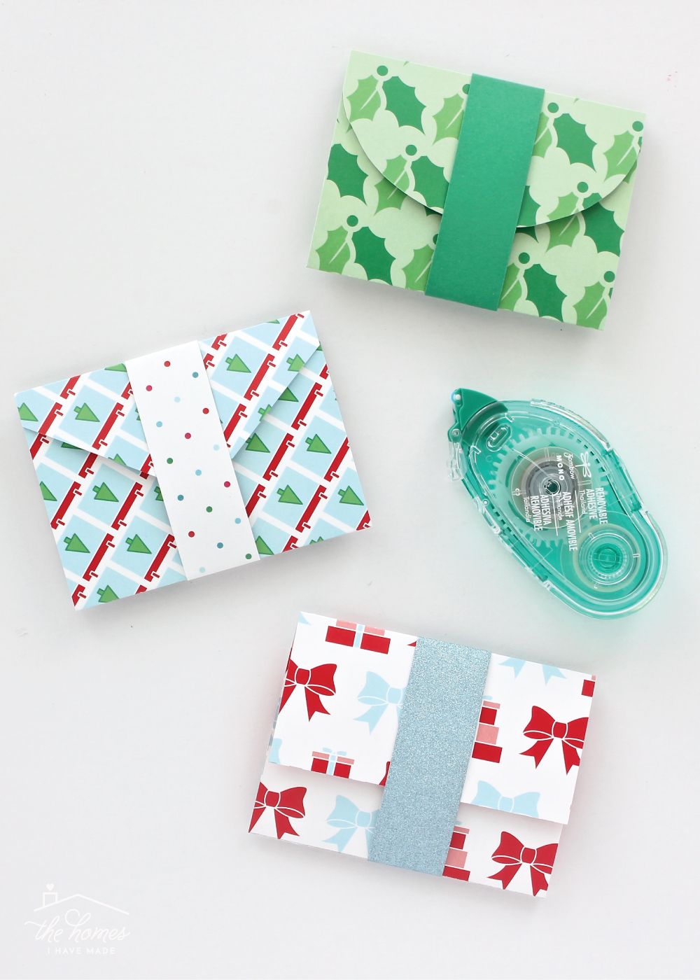 DIY Gift Card Holders (with Printable Template!) - The Homes I