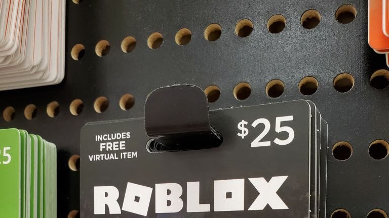 Free Roblox Gift Card in 2023  Roblox gifts, Gift card, Gift card exchange