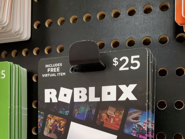 Onde comprar um gift card do Roblox?