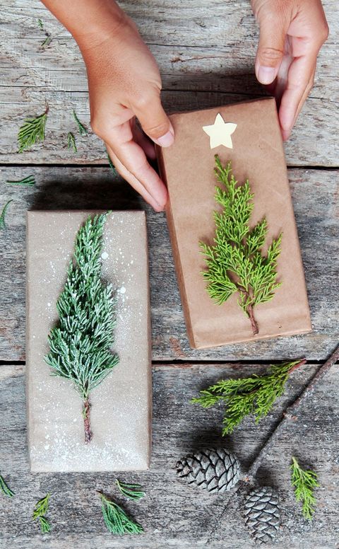 gift wrap ideas christmas tree