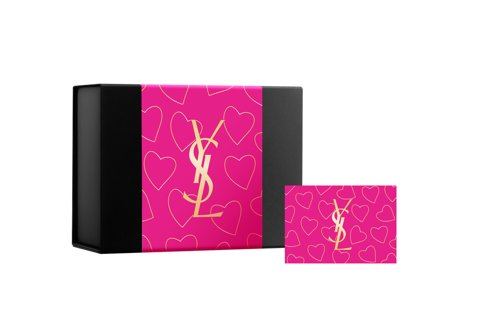 yves saint laurent 　ギフトボックス＆限定カード