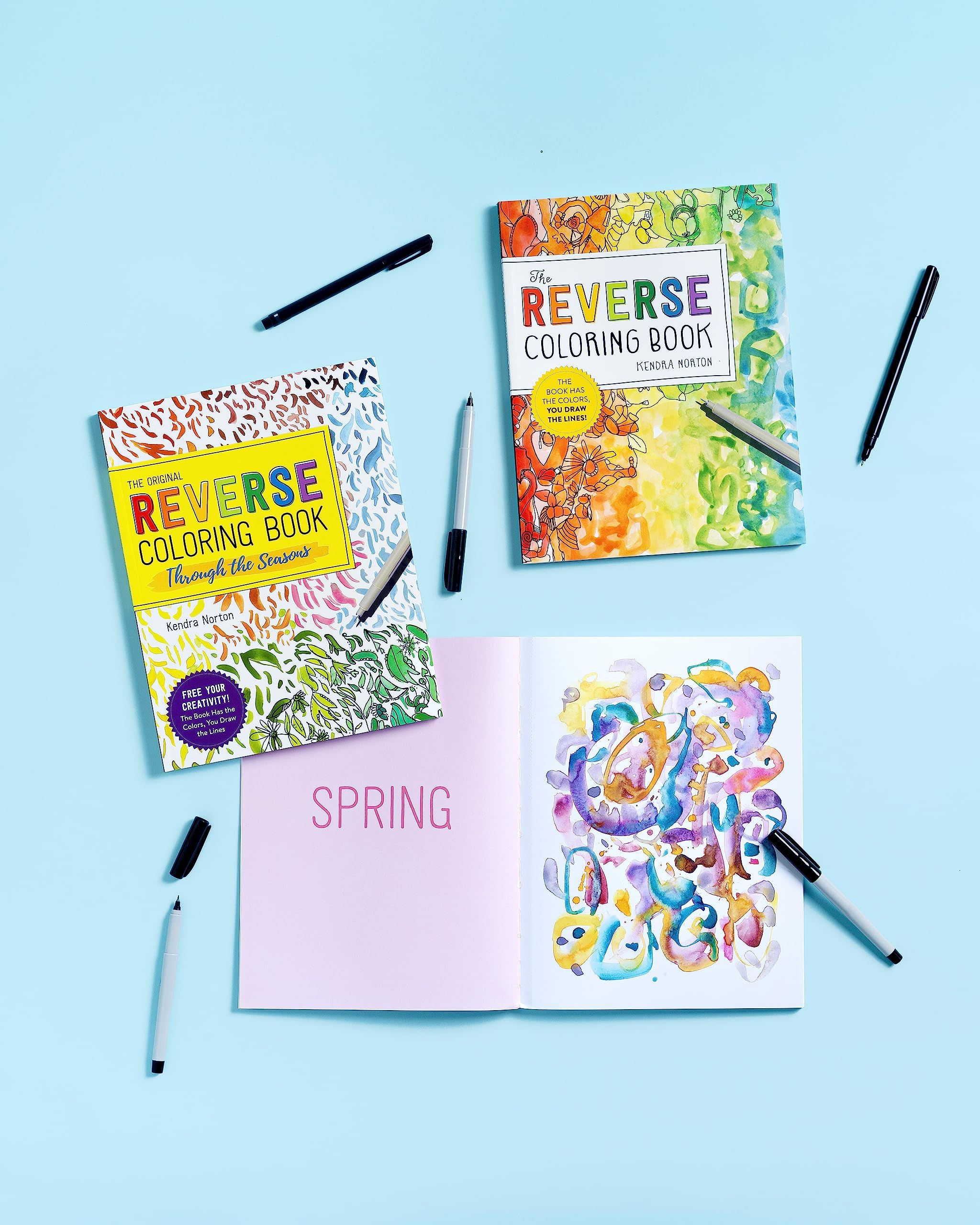 What is a reverse coloring book? The hottest relaxation tool of 2023 and a  trending gift idea, according to Google