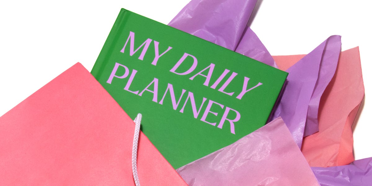 my daily planner in gift bag