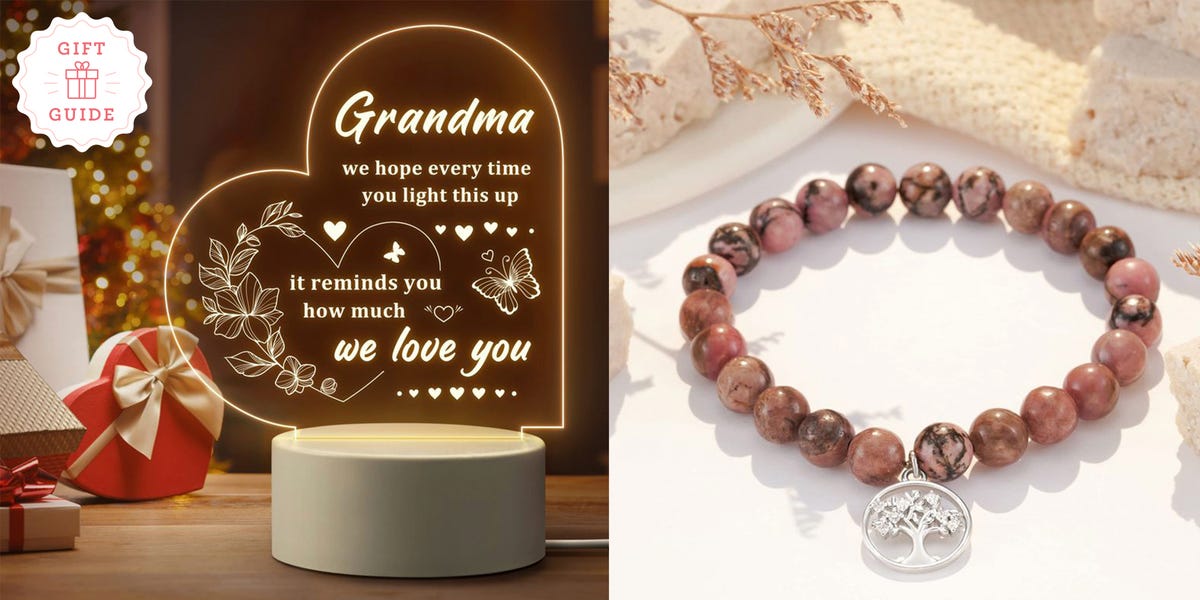 grandma night light and tree of life bracelet