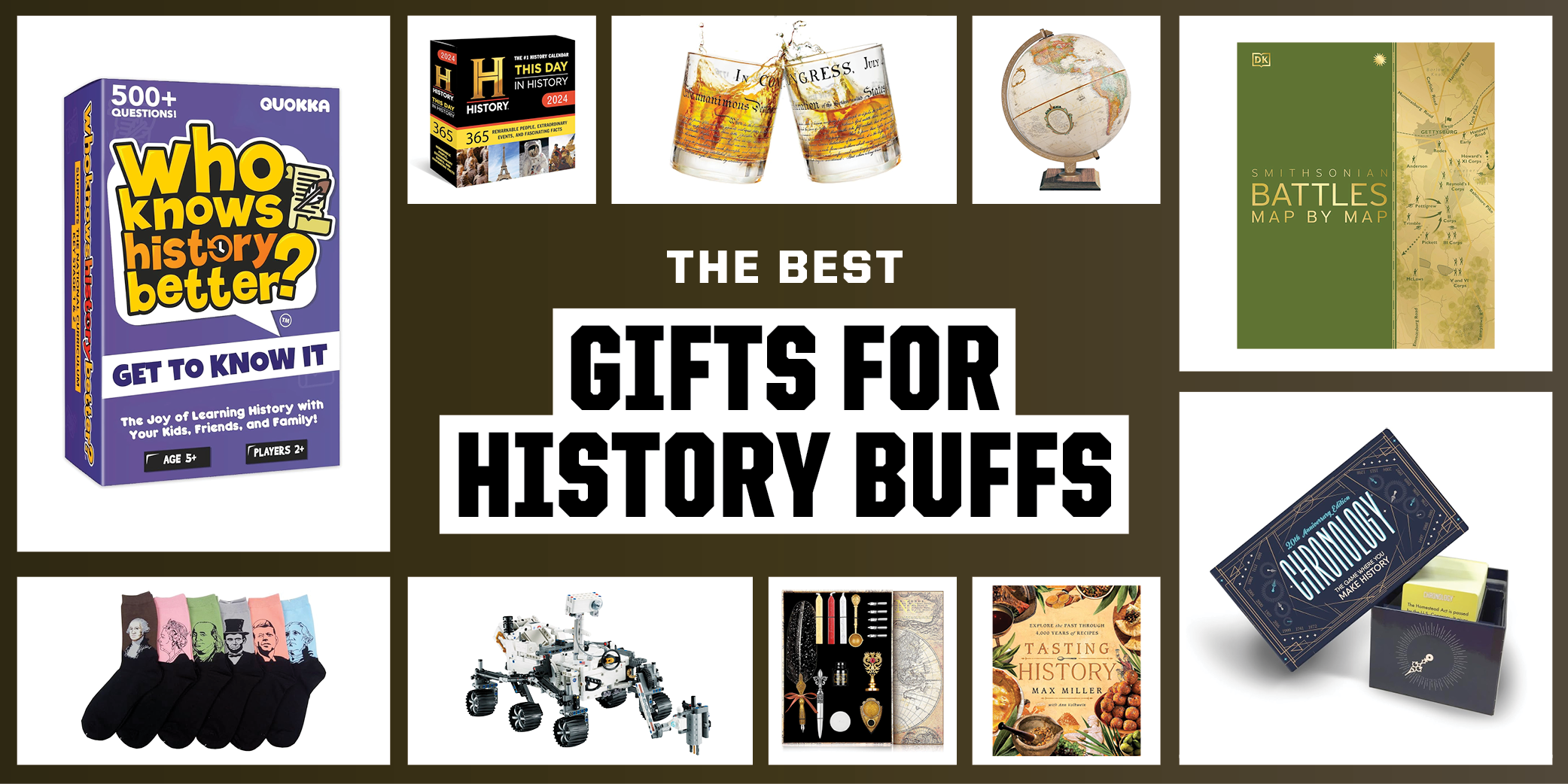 The Best Gifts for History Buffs - Unique Gifts for History Buffs
