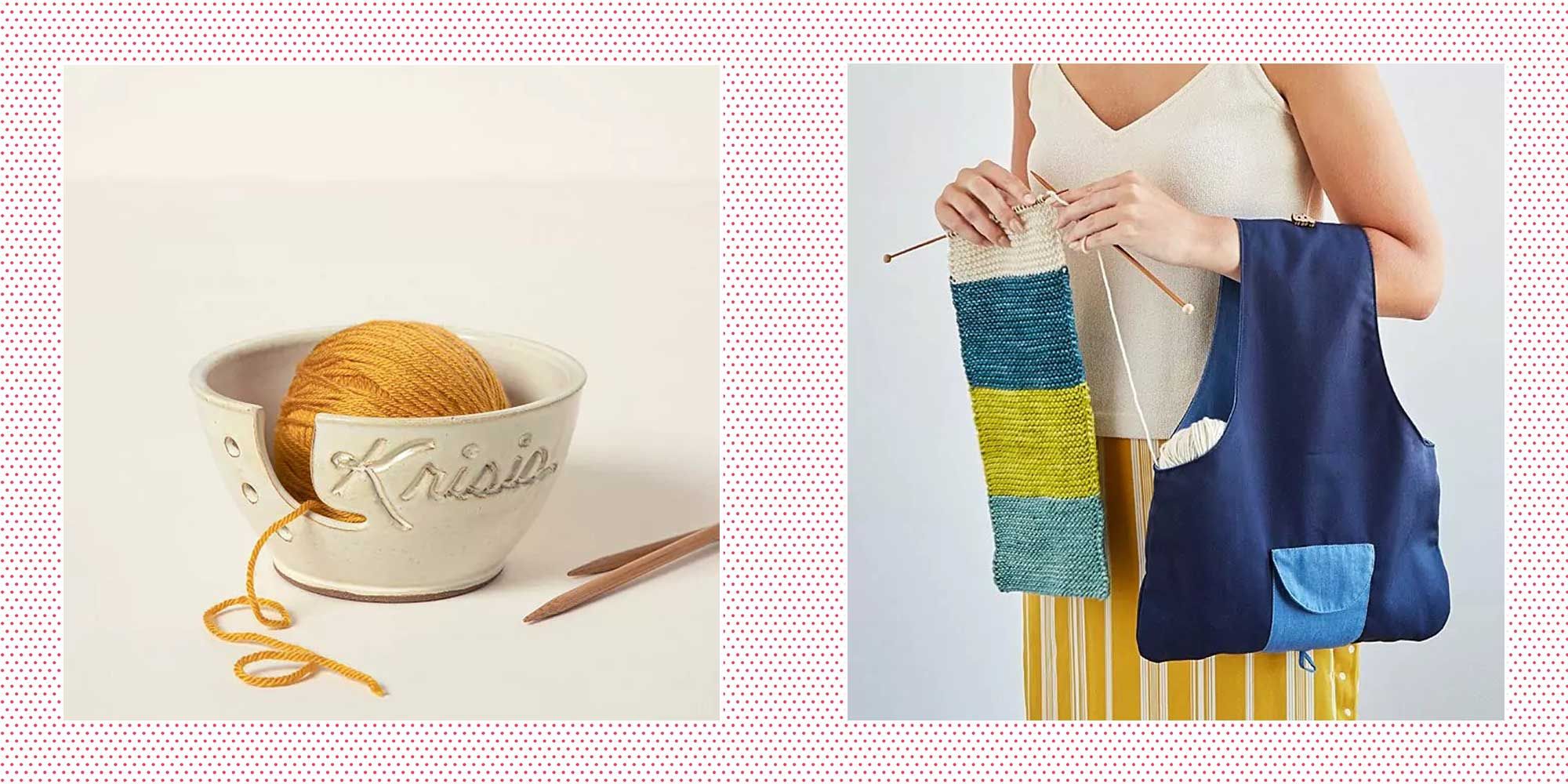 Knitting Row Counter Necklace Locking Stitch Counter Gift for Knitters ,  Birthday Gift for Knitter 
