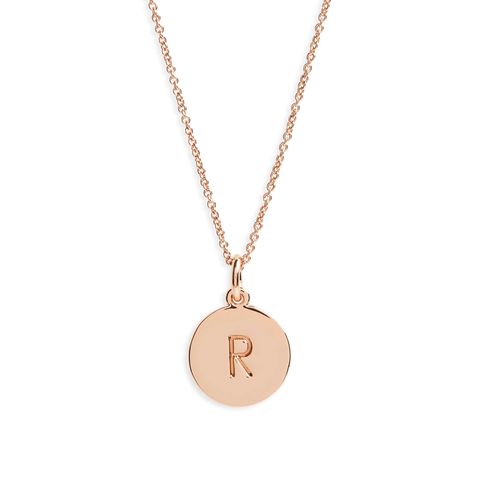 gifts for new parents kate spade initial pendant necklace