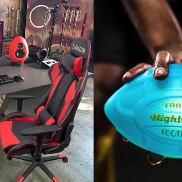 the homall gaming chair and night ball football are two good housekeeping picks for best gifts for teen boys