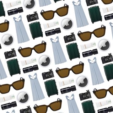 a group of sunglasses on a circuit board
