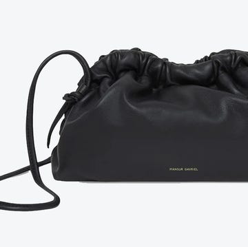 mansur gavriel black drawstring clutch bag mansur gavriel black drawstring clutch bag