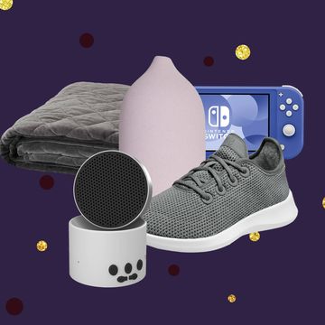weighted blanket, diffuser, nintendo switch, allbirds shoes, lectrofan