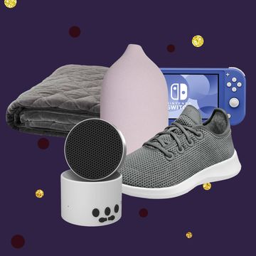 weighted blanket, diffuser, nintendo switch, allbirds shoes, lectrofan