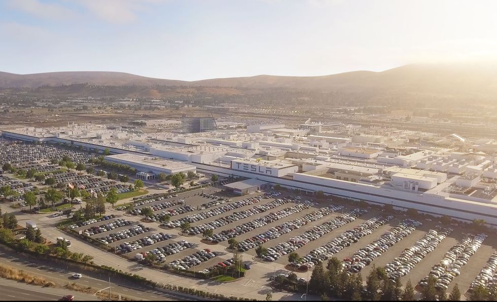 Tesla Gigafactory in Fremont, California