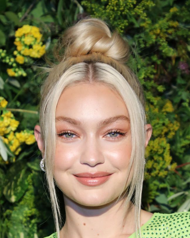 hairstyles for round face gigi hadid