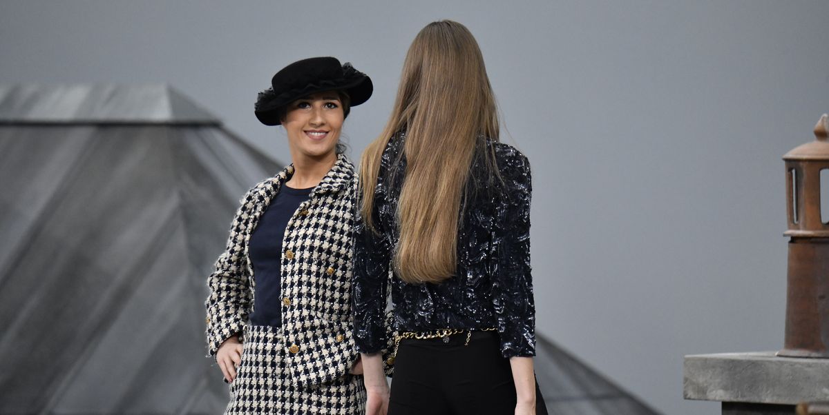 Gigi Hadid Escorted a YouTuber Who Crashed the Chanel Show Off the Runway