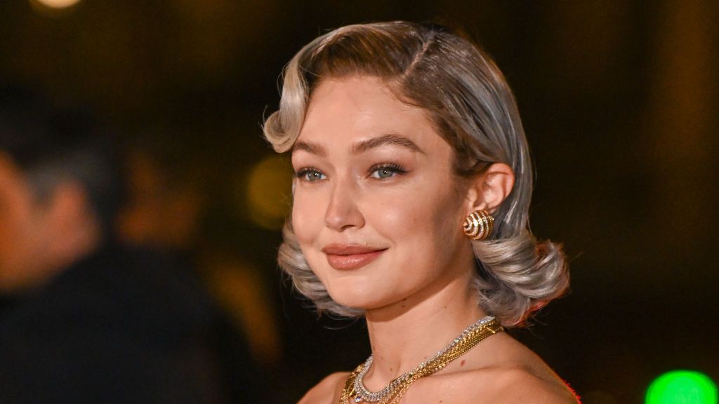 preview for Gigi Hadid attends the "Le Grand Diner du Louvre" in Paris
