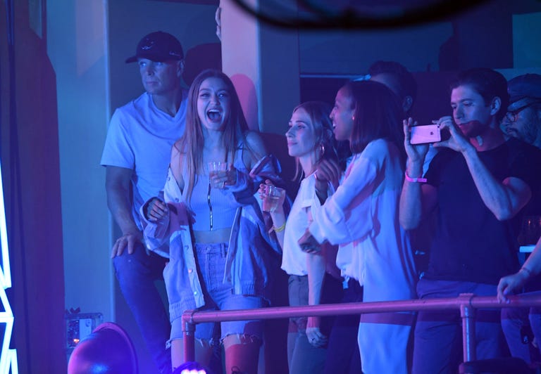 Gigi Hadid Jokes She's 'A Psychopath' at Taylor Swift Concerts