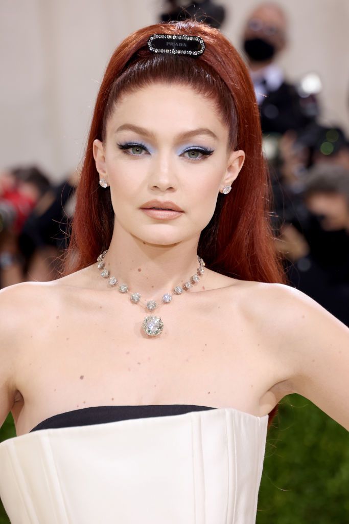 Gigi Hadid Served 60s Glamour With Red Hair at the 2021 Met Gala