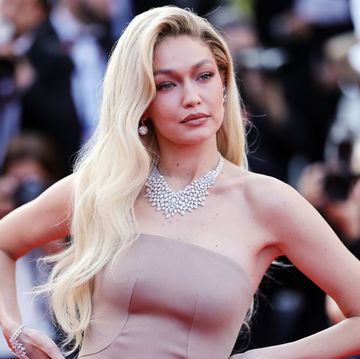 gigi hadid wears messika diamonds on the red carpet to illustrate a story about messika diamonds 2023
