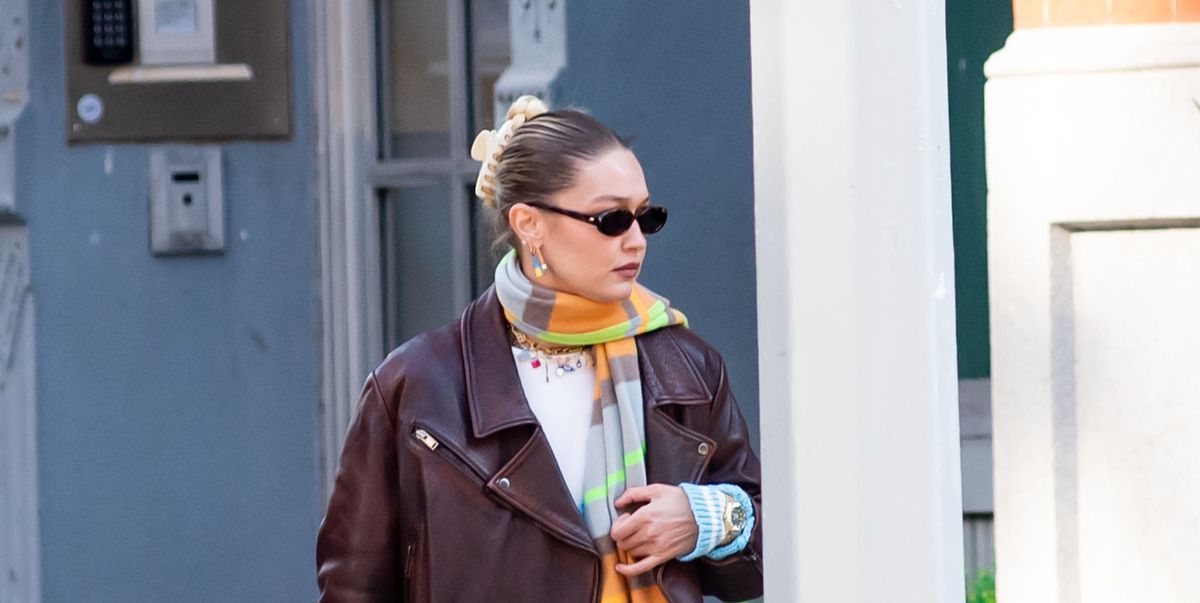 Gigi Hadid Puts a Colorful Twist on Fall Layering With Some Taylor ...
