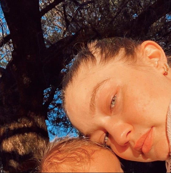 Gigi Hadid Uses This Pancake Pan Every Day For Her 'Very Mom