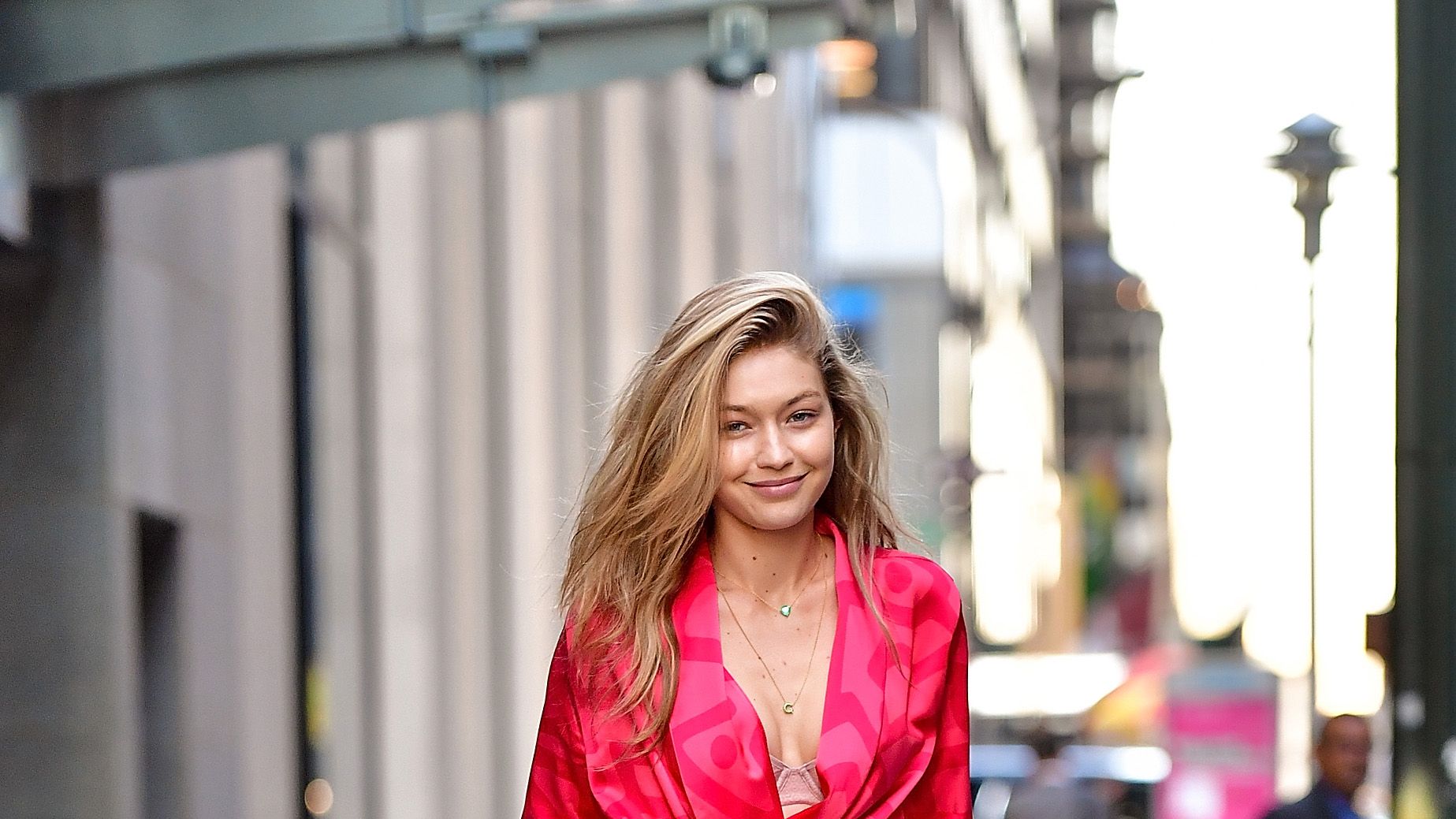 Gigi giving us some serious outfit inspo