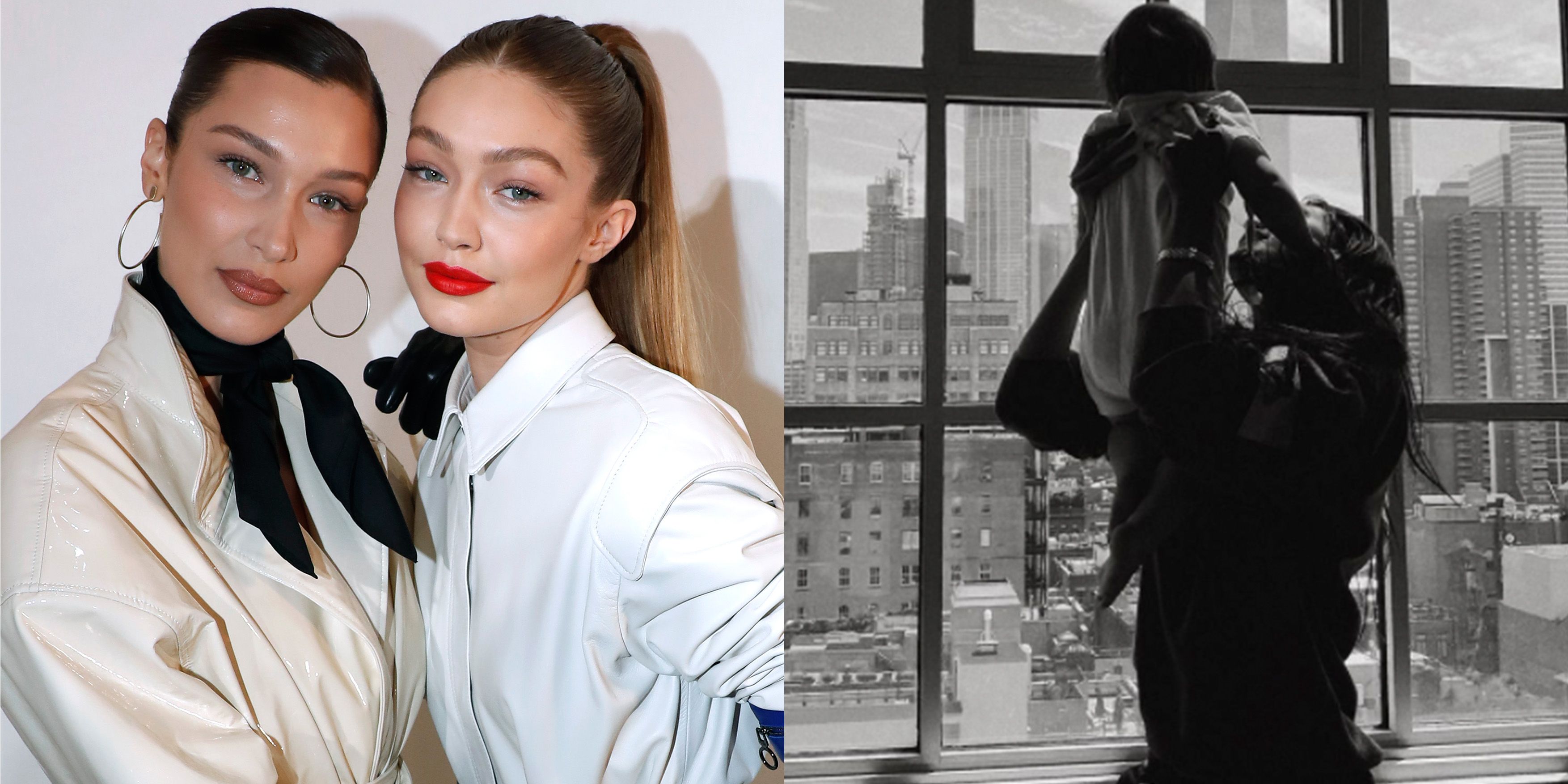 Gigi Hadid Just Shared the First Photo of Baby Khai and Bella Hadid Together