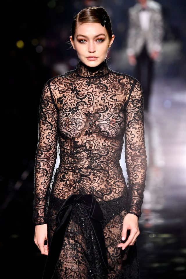 Every Fashion Show Gigi Hadid Has Walked in While Pregnant This Year — from  Tom Ford to Moschino