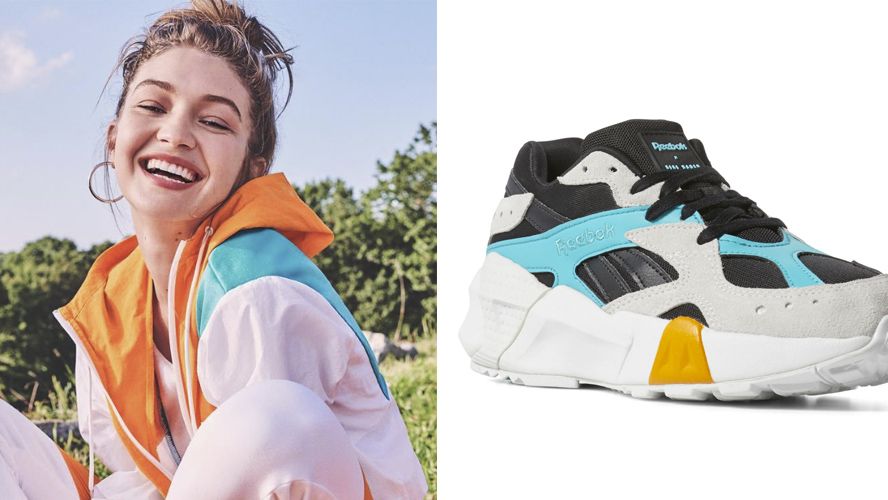 Somatic cell documentary blouse Gigi Hadid Releases Athleisure Clothing Collection With Reebok – Where to  Buy Reebok x Gigi Hadid Sneakers