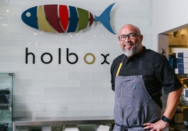 gilberto cetina jr, holbox, mercado la paloma, los angeles