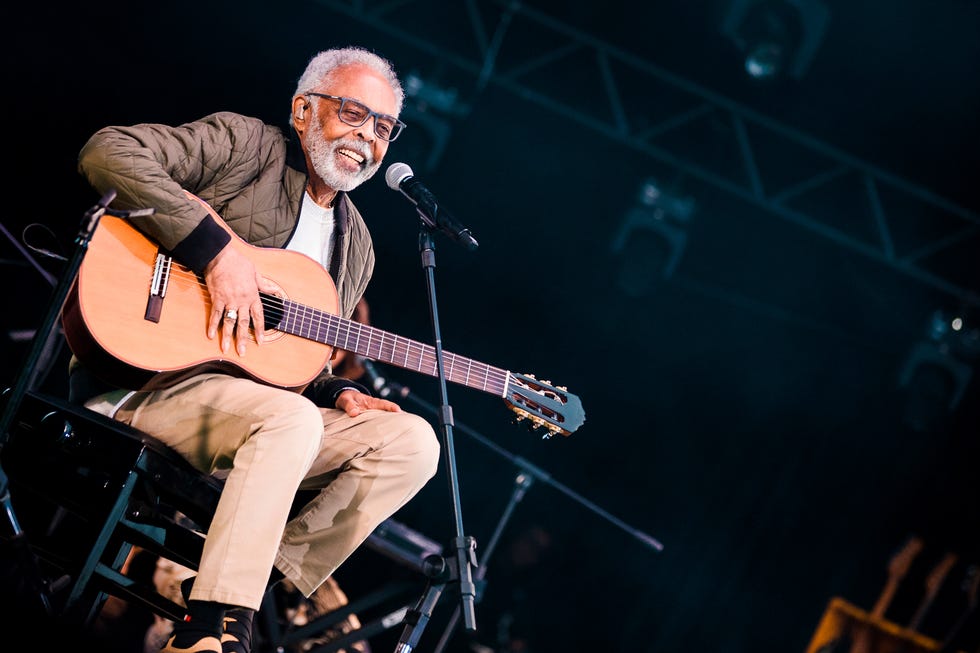 sao paulo, brazil september 16 singer gilberto gil performs live on stage during coala festival 2022 at memorial da america latina on september 16, 2022 in sao paulo, brazil photo by mauricio santanagetty images