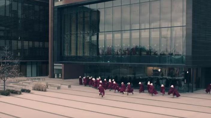 Architecture, Metropolitan area, Public space, Crowd, Building, City, Window, Metal, Facade, Daylighting, 