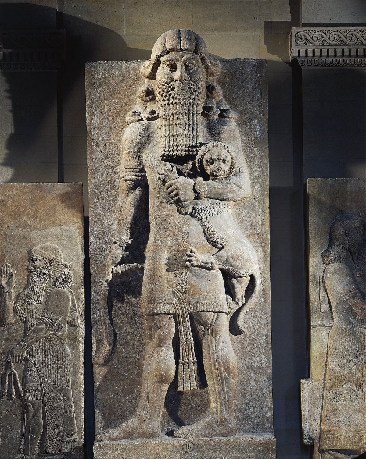 unspecified   circa 1991  assyrian civilization, 8th century bc chalky alabaster statue of gilgamesh, king of uruk from khorsabad, iraq  photo by dea  g dagli ortide agostini via getty images