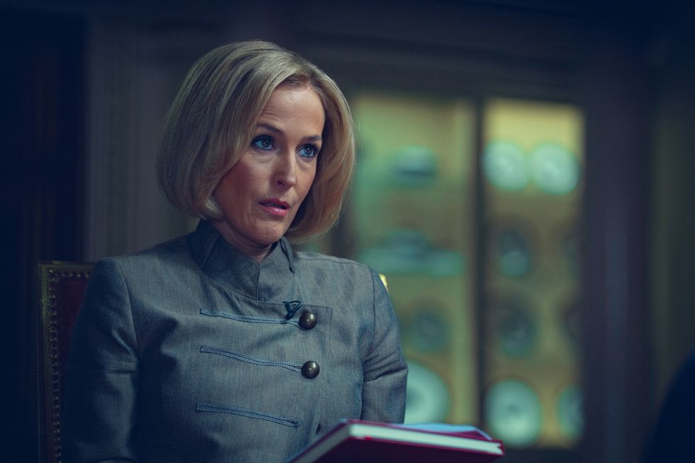 gillian anderson as emily maitlis, scoop