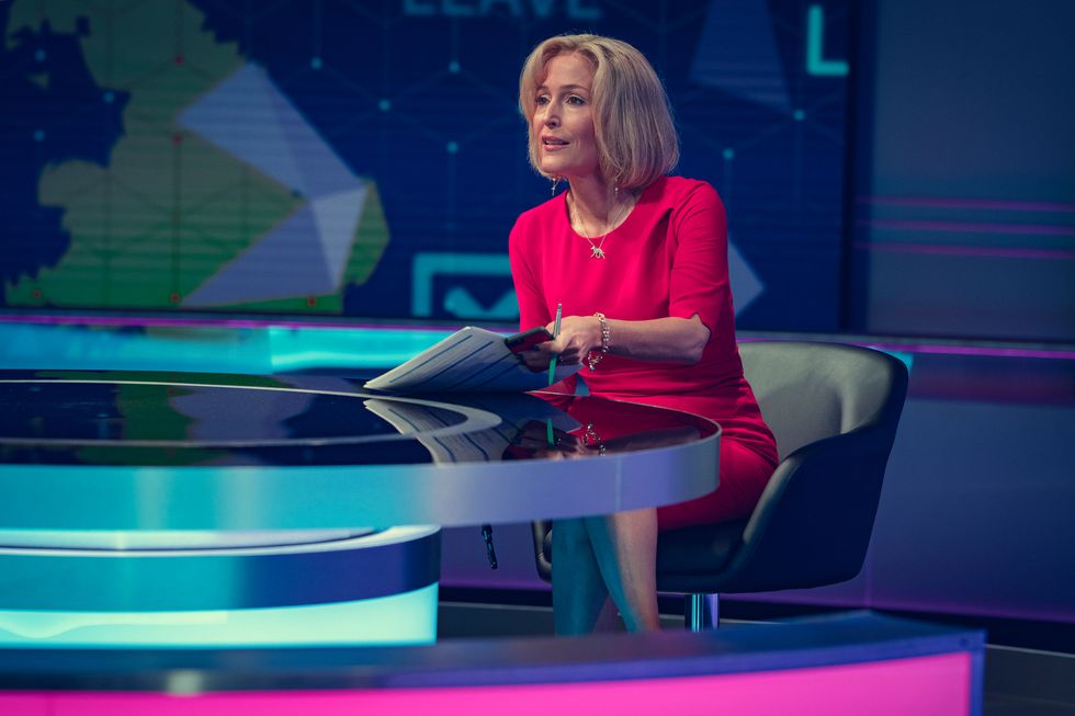 Gillian Anderson as Emily Maitlis, Scoop