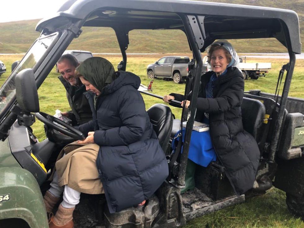 the crown  gillian anderson  olivia colman