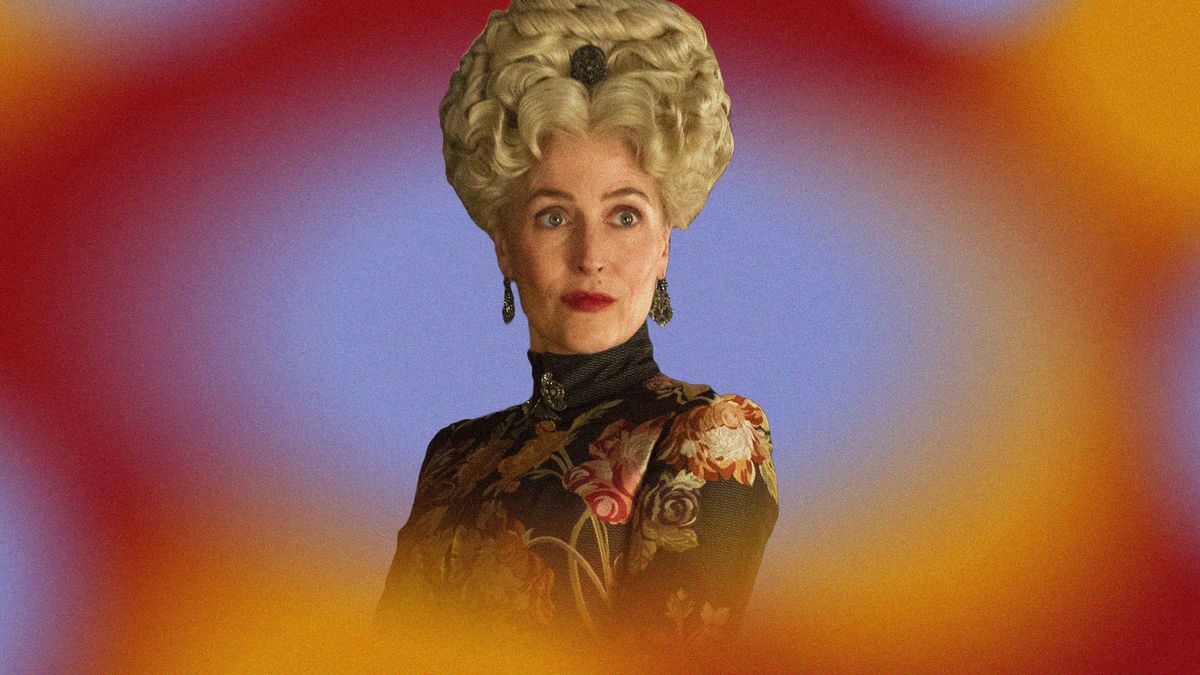 gillian anderson as joanna elisabeth of holsteingottorp in the great