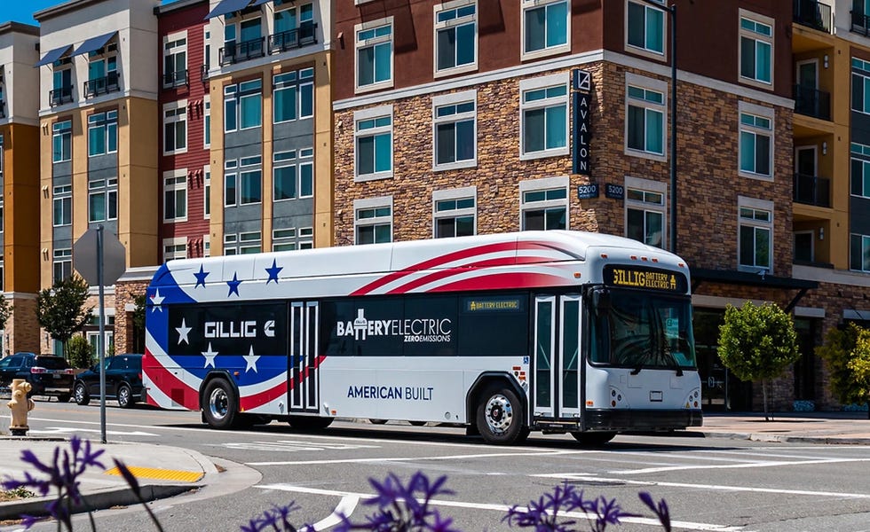 gillig ev bus