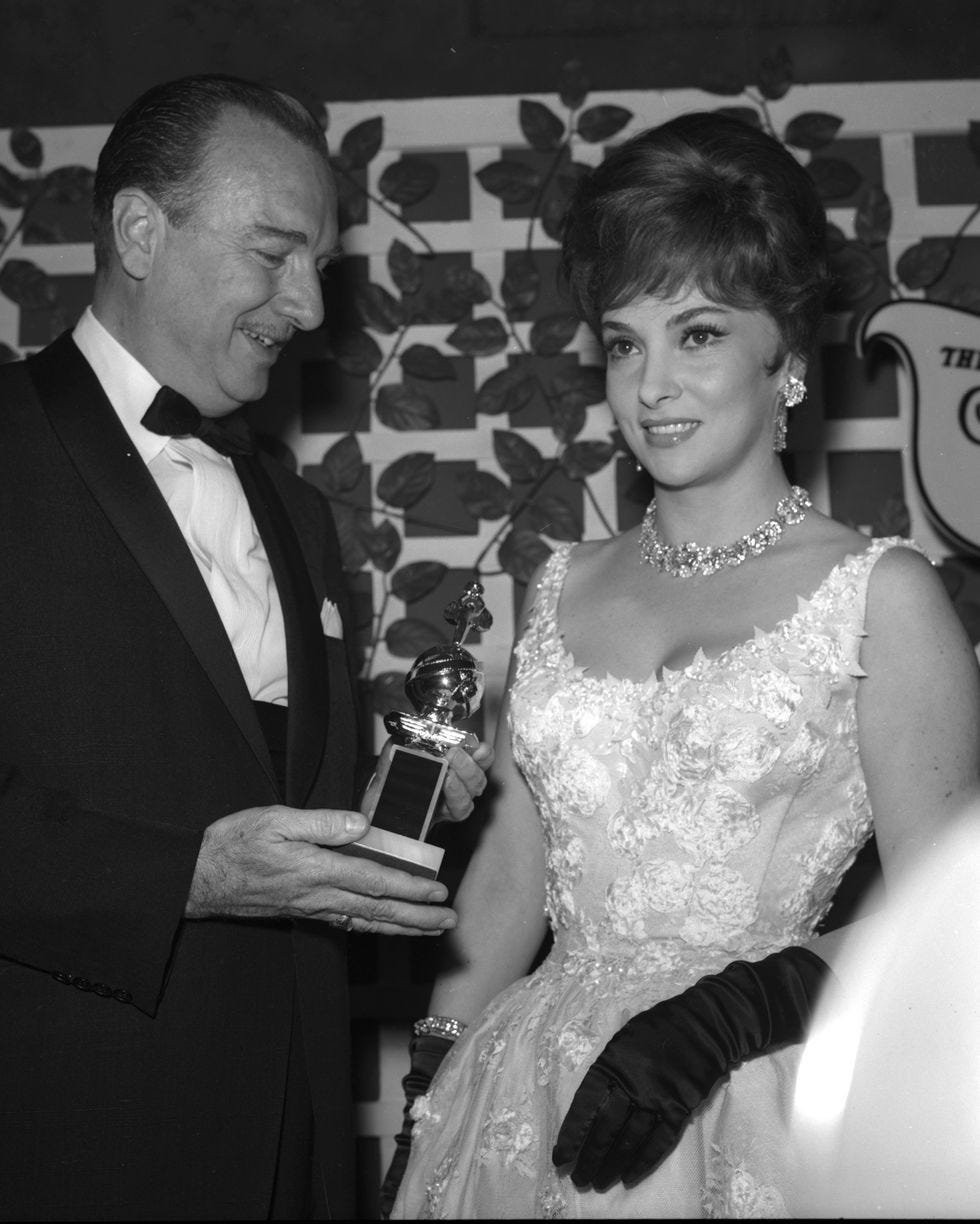 Gina Lollobrigida...